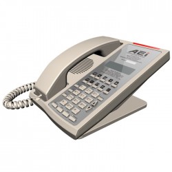 AEi AMT-9110-SM white - Белый однолинейный аналоговый телефон